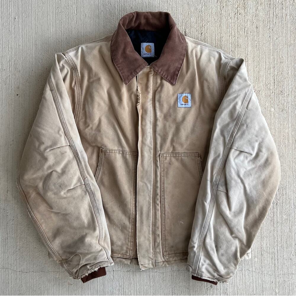 Carhartt brown arctic work wear jacket